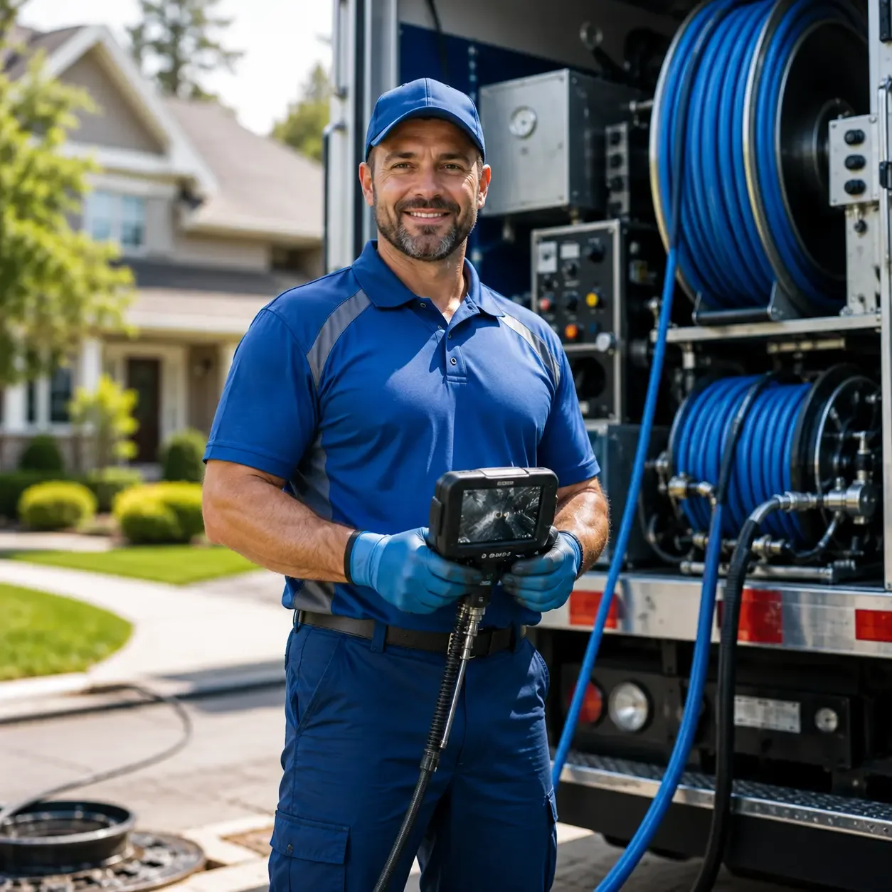 Local outdoor drain cleaning specialists in Jasper, MI